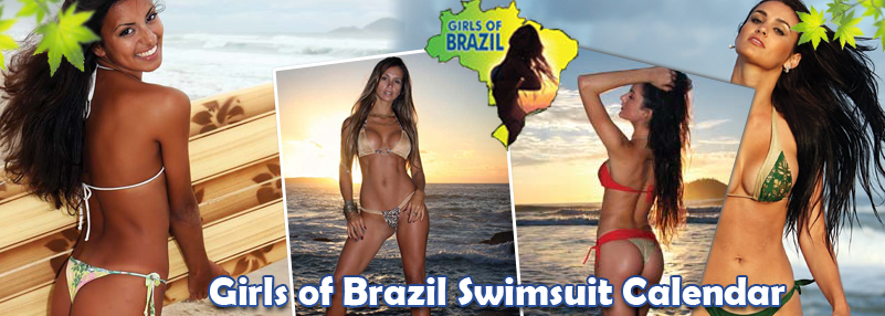 Girls of Brazil Calendar 2010. Swimsuit Calendar 2010 available now!